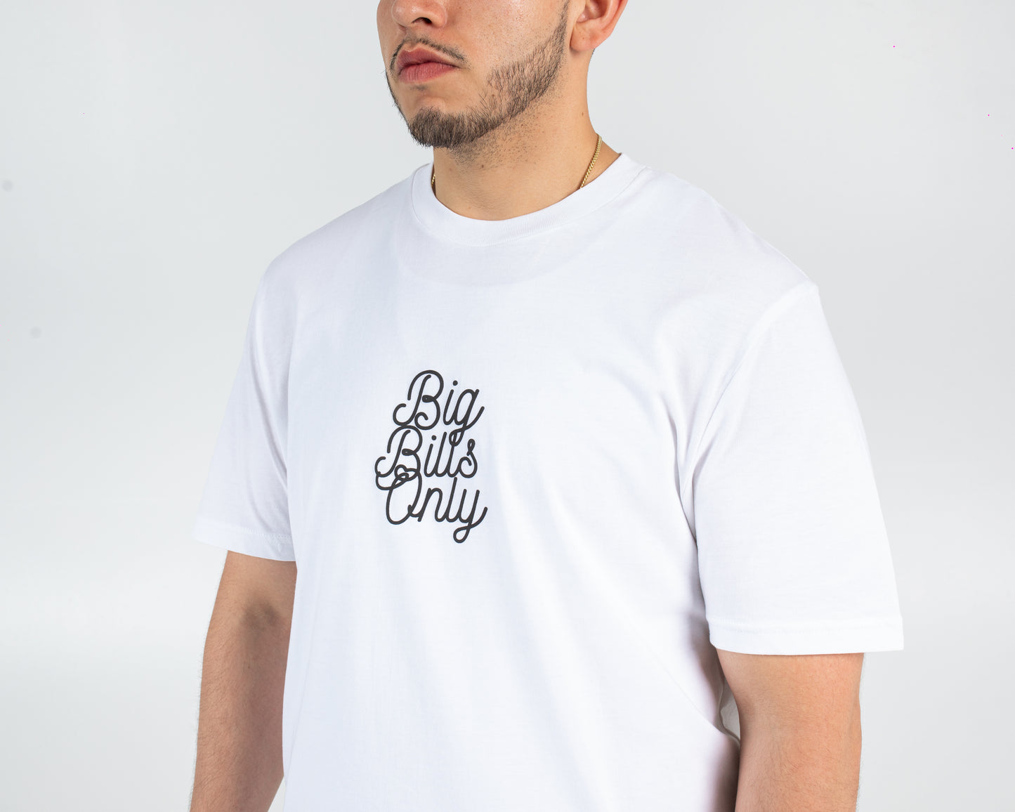 BIG BILL$ ONLY TEE IN WHITE