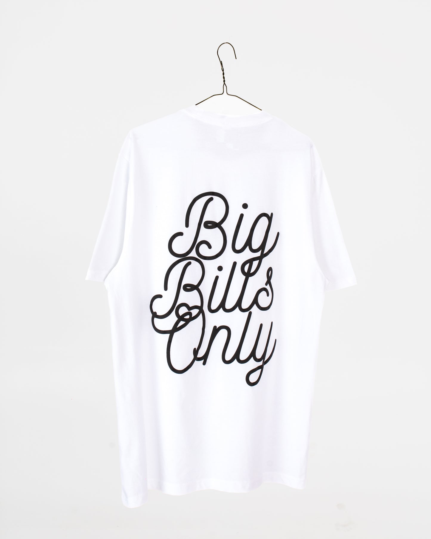 BIG BILL$ ONLY TEE IN WHITE